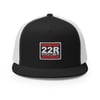 22R Flat Bill Trucker Cap