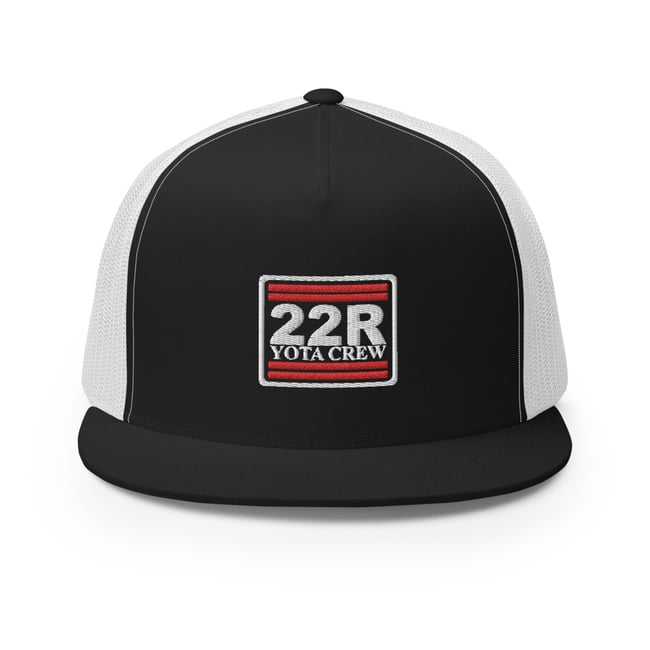 22R Flat Bill Trucker Cap