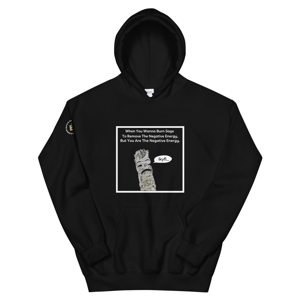 Image of BITS "The Skeptical Sage" Hoodie (Black)