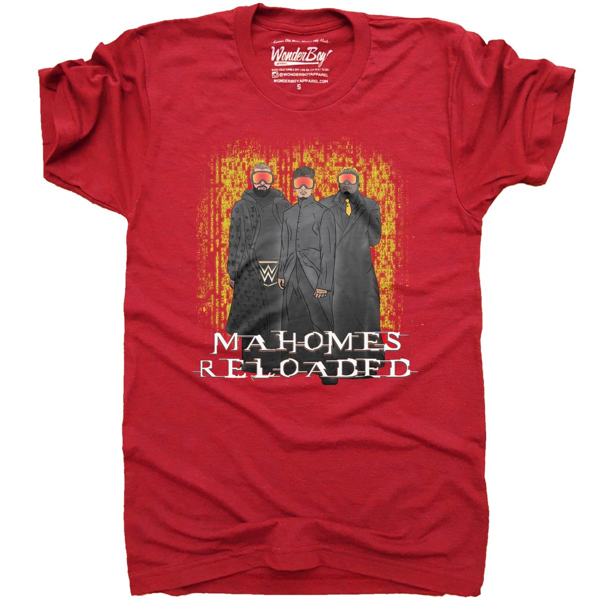 Mahomes Reloaded / wonderboy apparel