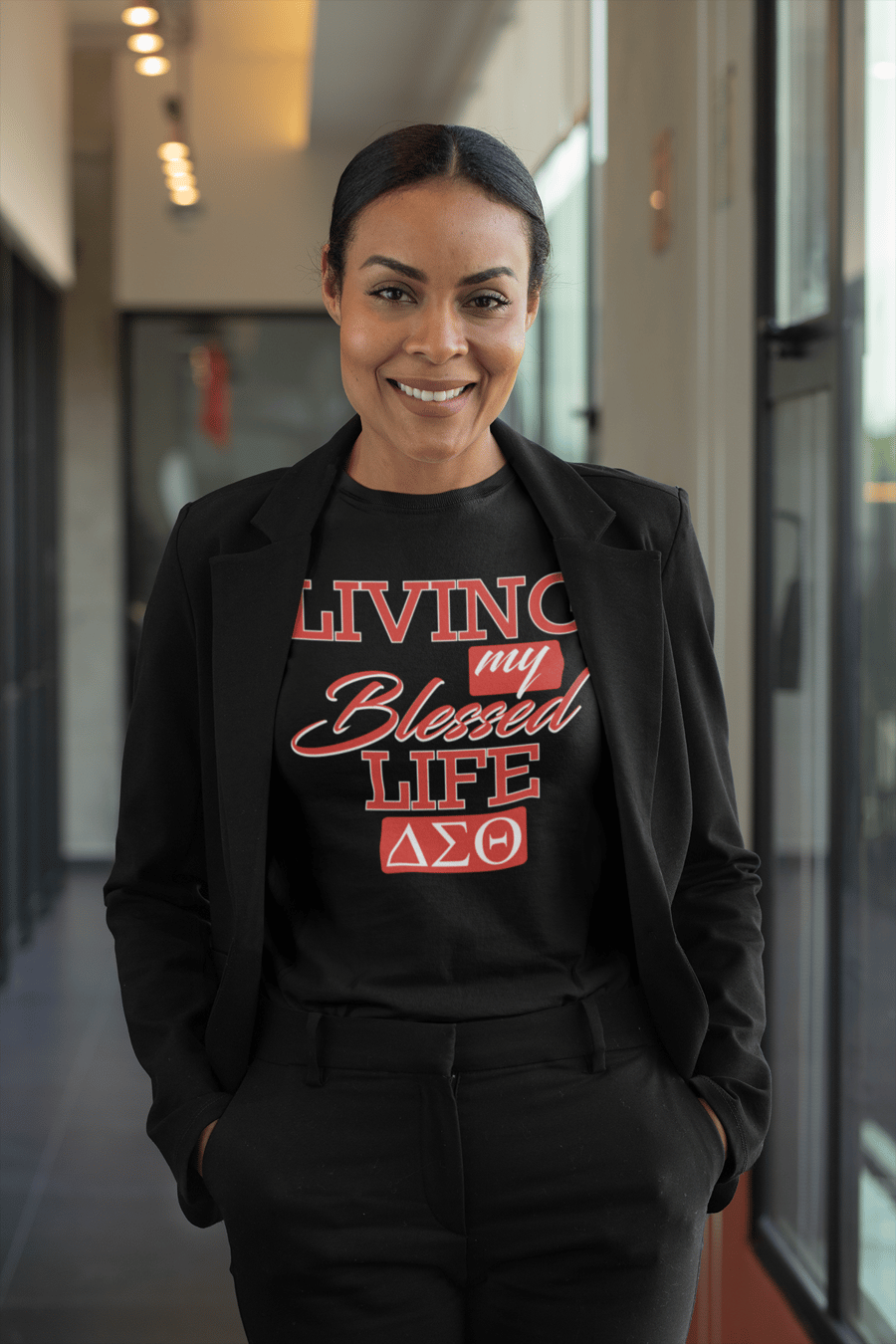 Image of DST Glitter Living My Blessed Life