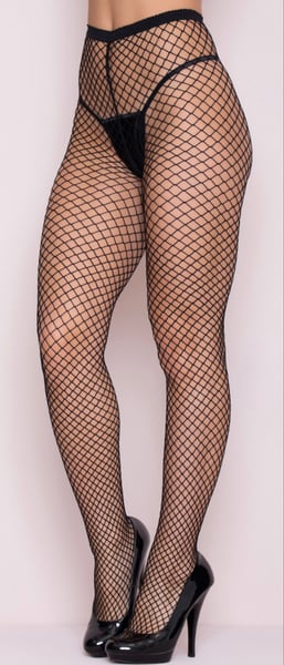 Image of Fence Net Pantyhose