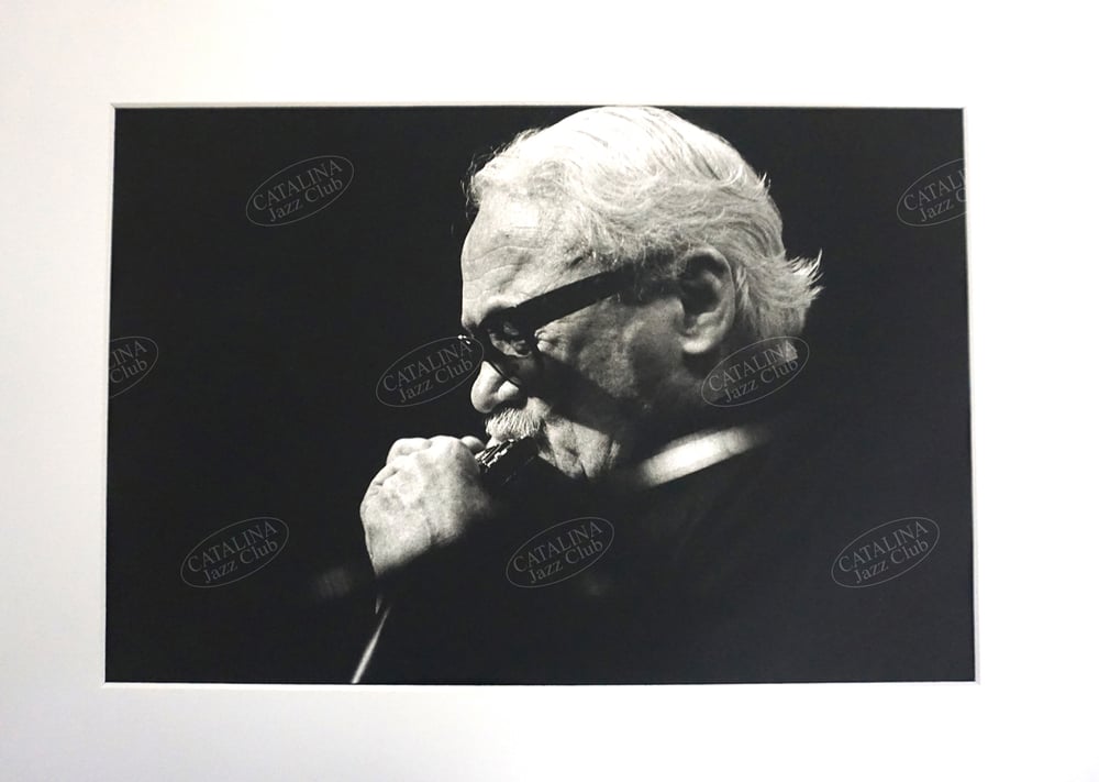 Image of TOOTS THIELEMANS @ Catalina Jazz Club, Hollywood (B&W, circa 1980's) | Limited Edition Photography