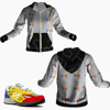 Multicolor Unisex Grey Hoodie 