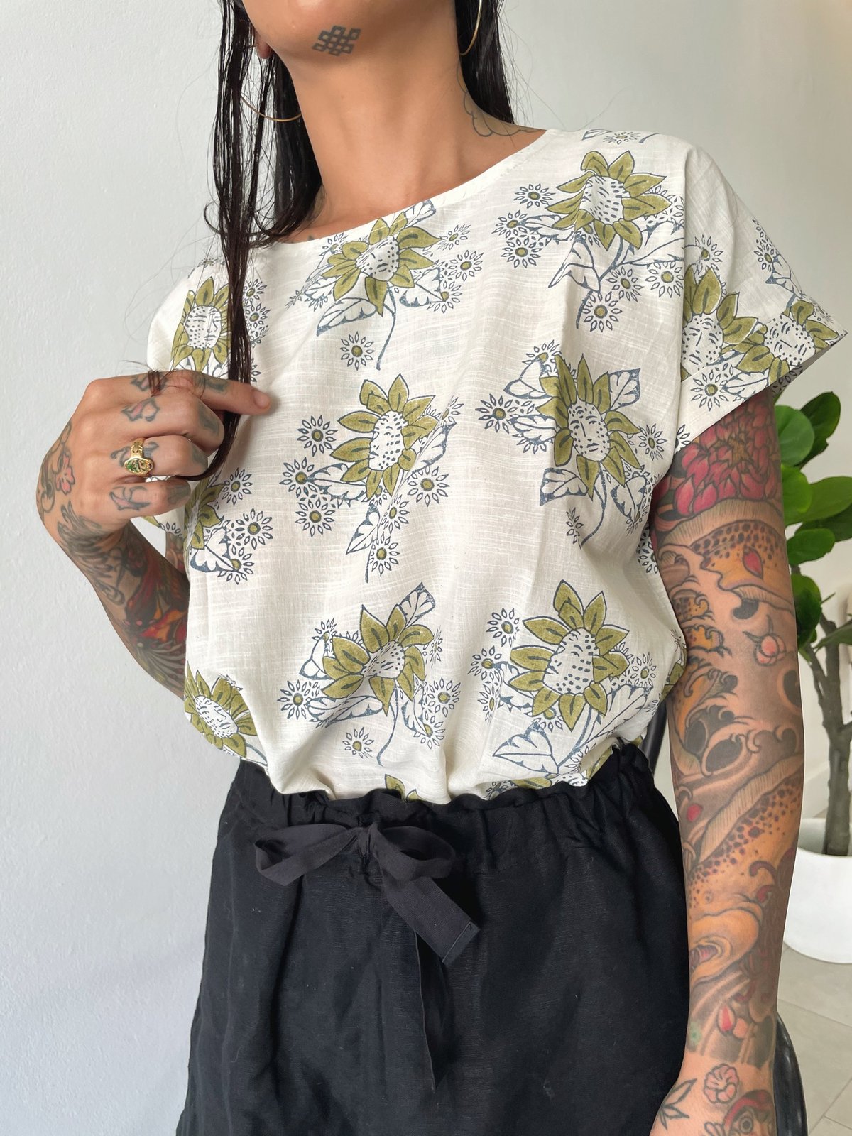 Indigo tee