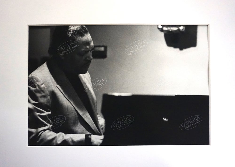 Image of McCOY TYNER @ Catalina Jazz Club, Hollywood (B&W, circa 1980's) | Limited Edition Photography