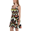 Black Queen Vibe Skater Dress