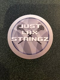 JustLaxStringz Logo Sticker