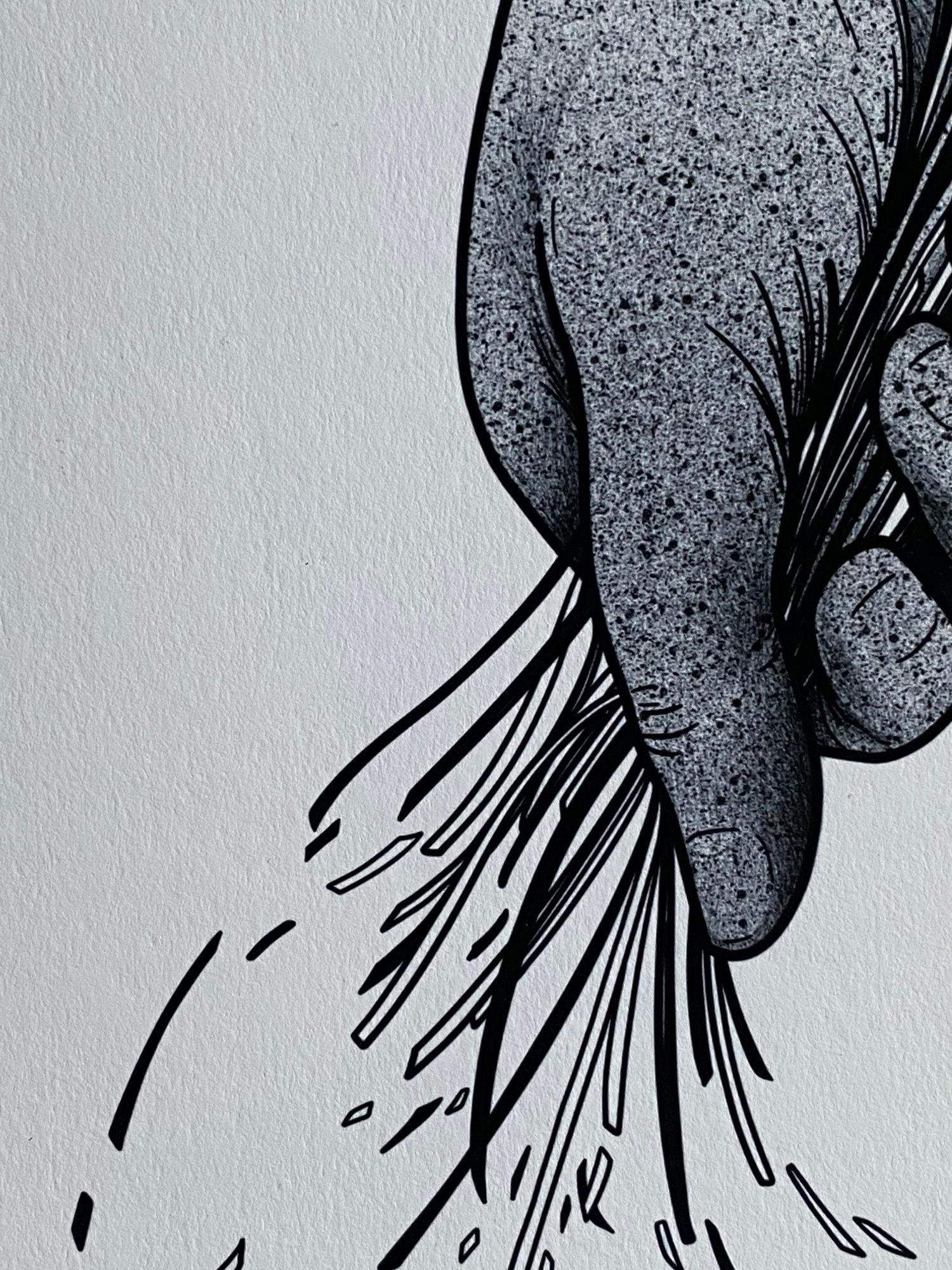 Image of Left Unspoken Print