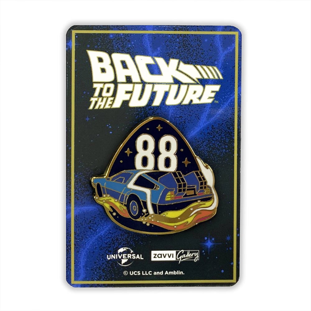 Image of Back To The Future 88 Enamel Pin