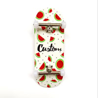 Image 1 of Fingerboard CUSTOM 34MM Watermelon 0 Shape