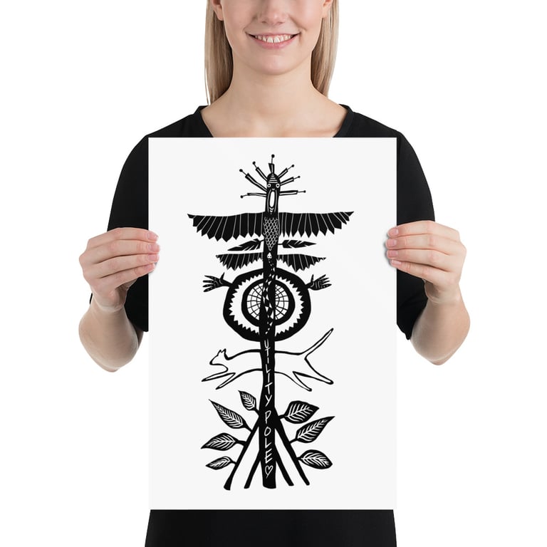 Utility Pole Graphic