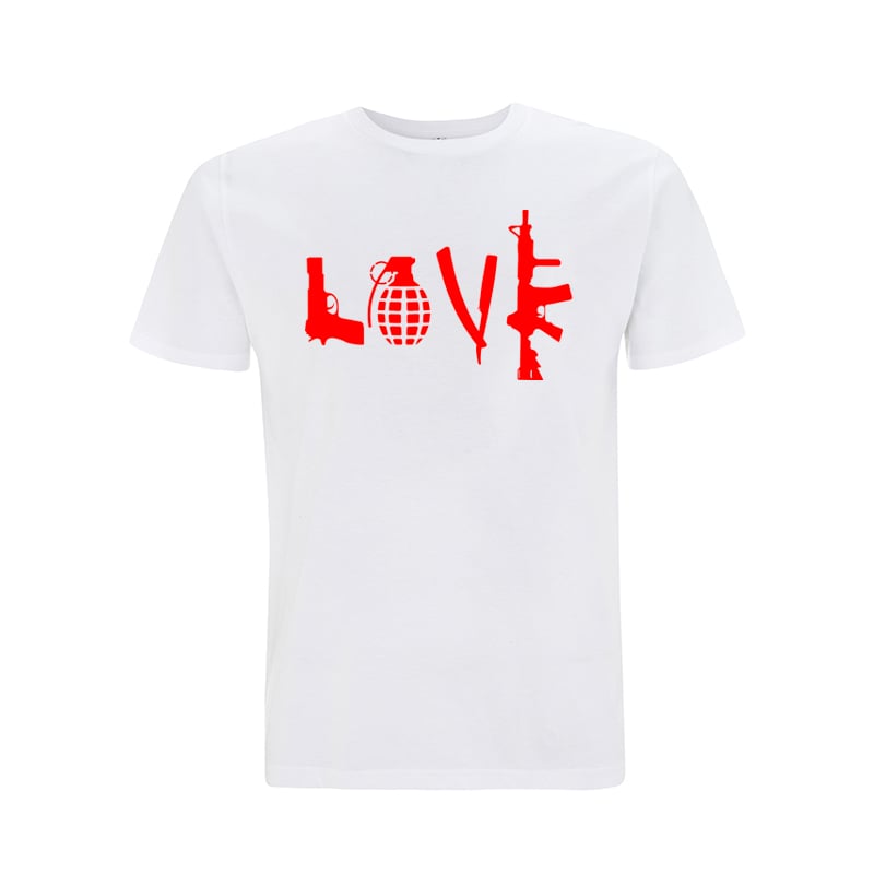 Image of TEE-SHIRT BLANC - LOVE