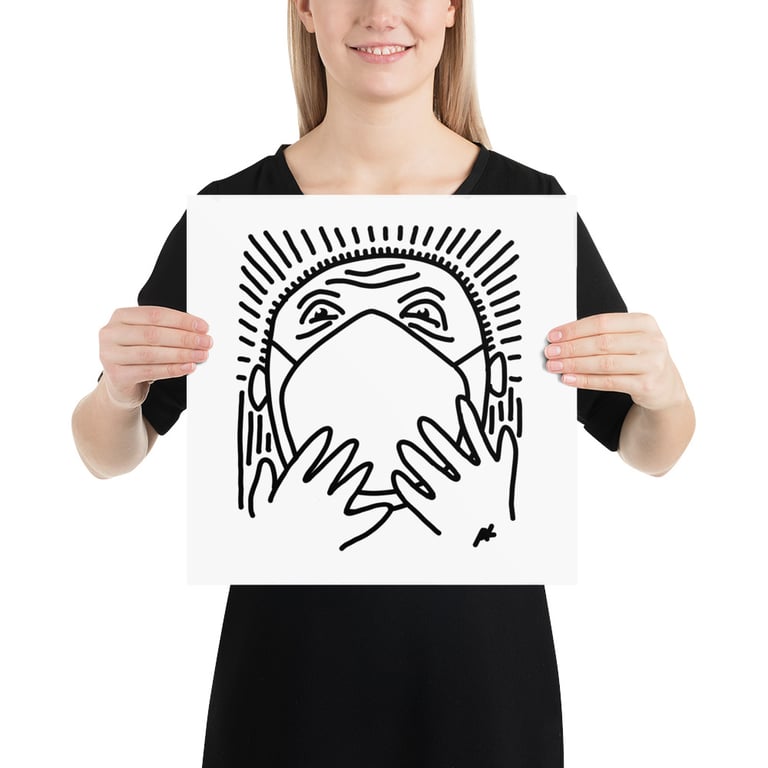 Covid Mask Wearer Image 5