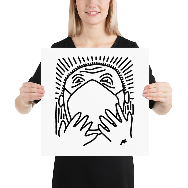 Covid Mask Wearer Image 4