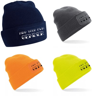 Image of MIND YOUR OWN GENDER BEANIE