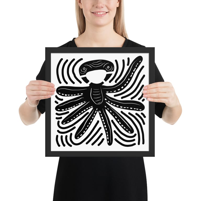 Mask Wearing Octopus during the Covid-19 Pandemic Image 2