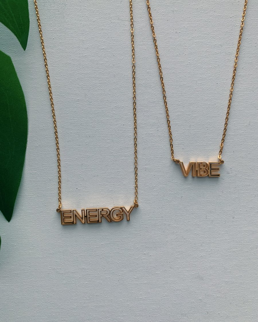 Image of THE WAVE • "Energy" | "Vibe" Necklace