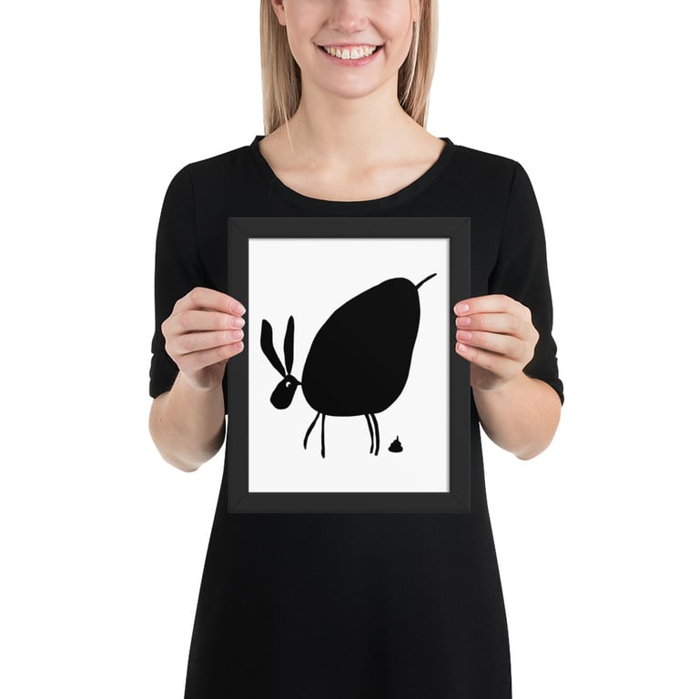 Poop - Framed poster Image 2