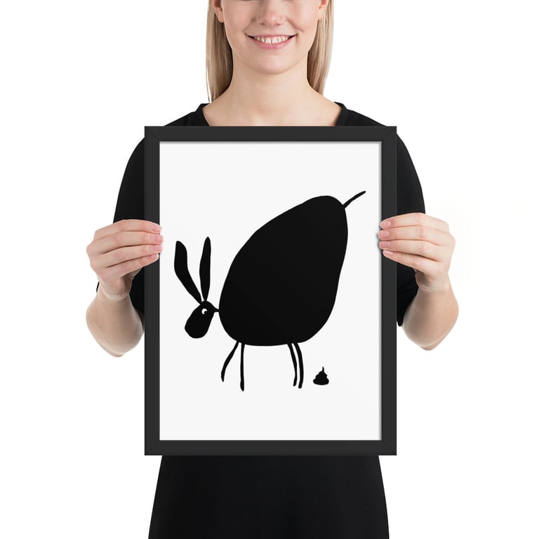 Poop - Framed poster Image 5