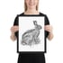 Hare (Jack Rabbit) - Framed poster Image 3