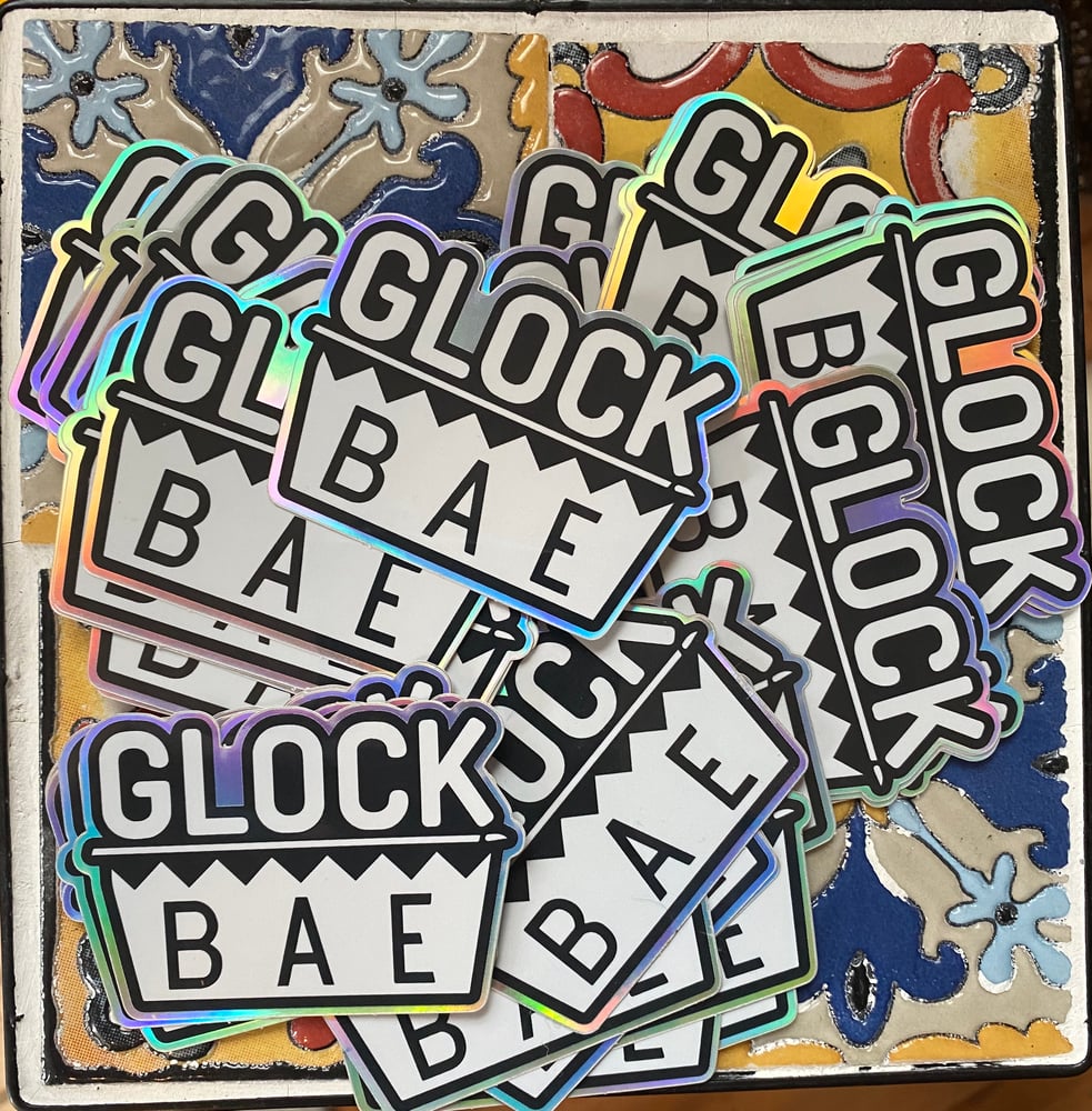 Image of GlockBae Holographic Stickers