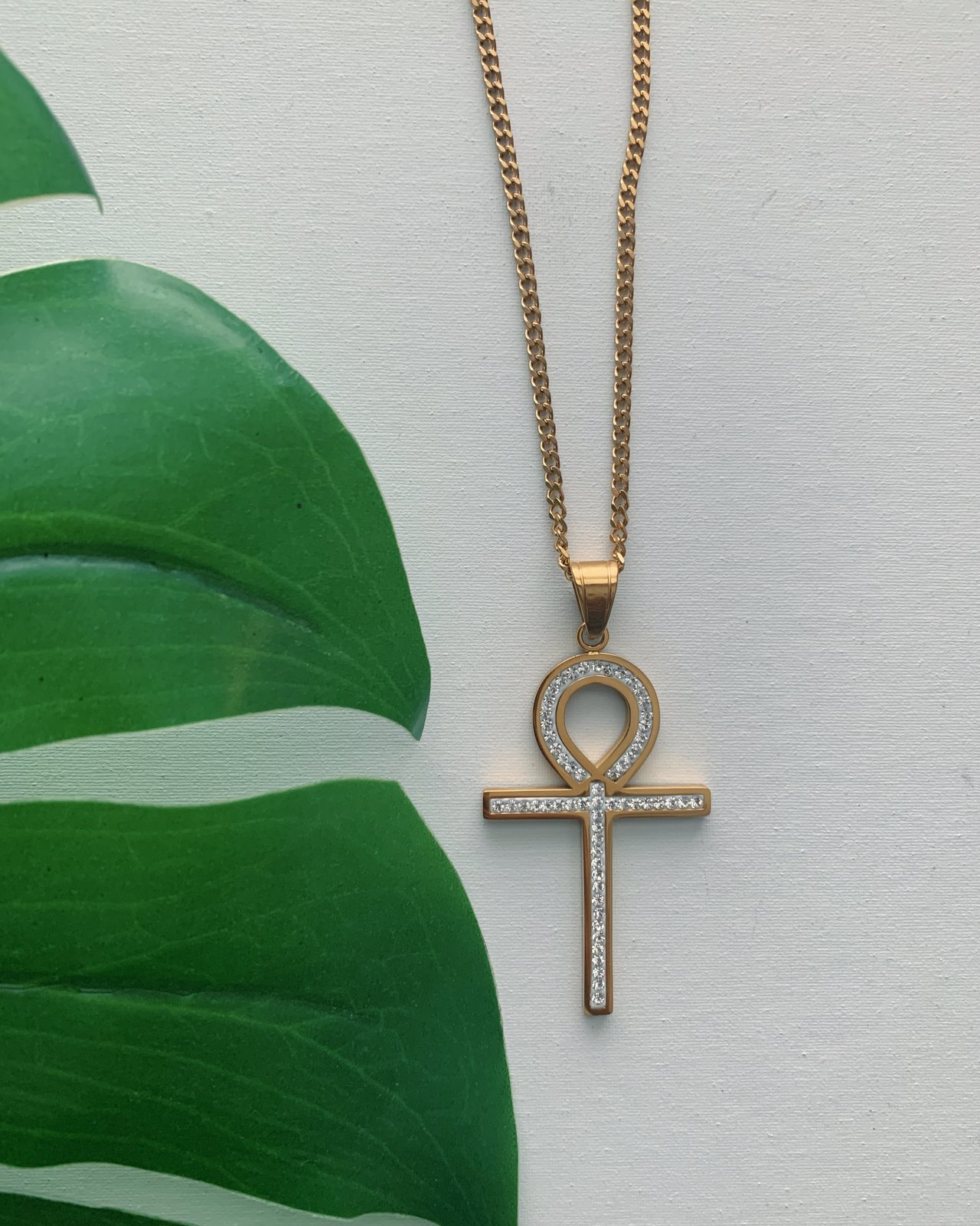 big ankh necklace