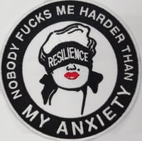 RESILIENCE -embroidered patch-