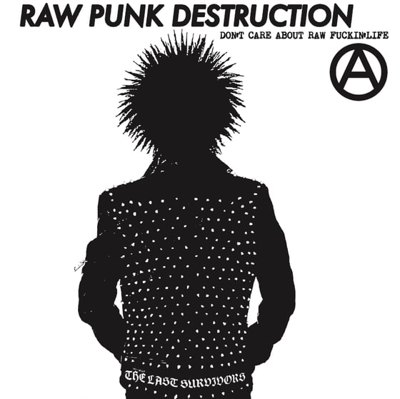 Image of THE LAST SURVIVORS "Don't Care About Raw Fuckin Life " 7" on hardcore survives