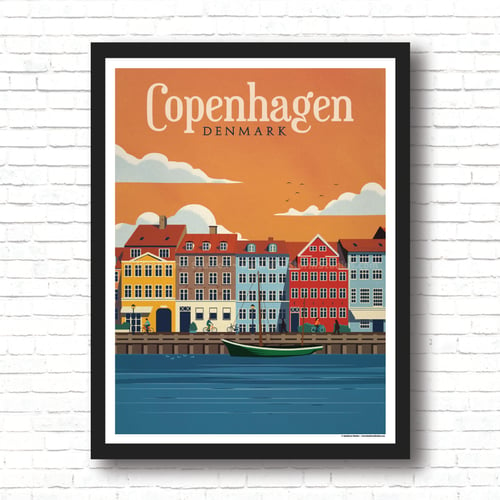 IdeaStorm Studio Store — Travel Posters - European Capitals