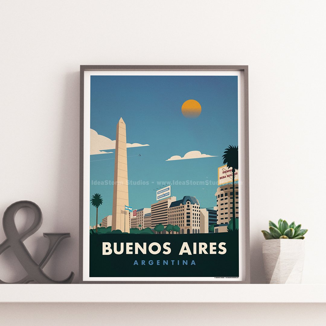 buenos aires 人気 ポスター