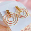 Three Circular Earrings for Her 