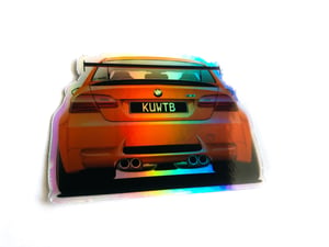 Image of OMG GTS Holographic Diecut Sticker