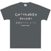 Geishab0y Records T-shirt - Charcoal