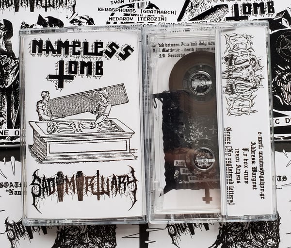 Image of Nameless Tomb/Sadomortuary - Nameless Mortuary Split Cassette 