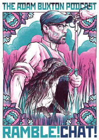 Adam Buxton 'Rambl-aganda' Poster / Print - Pink Variant