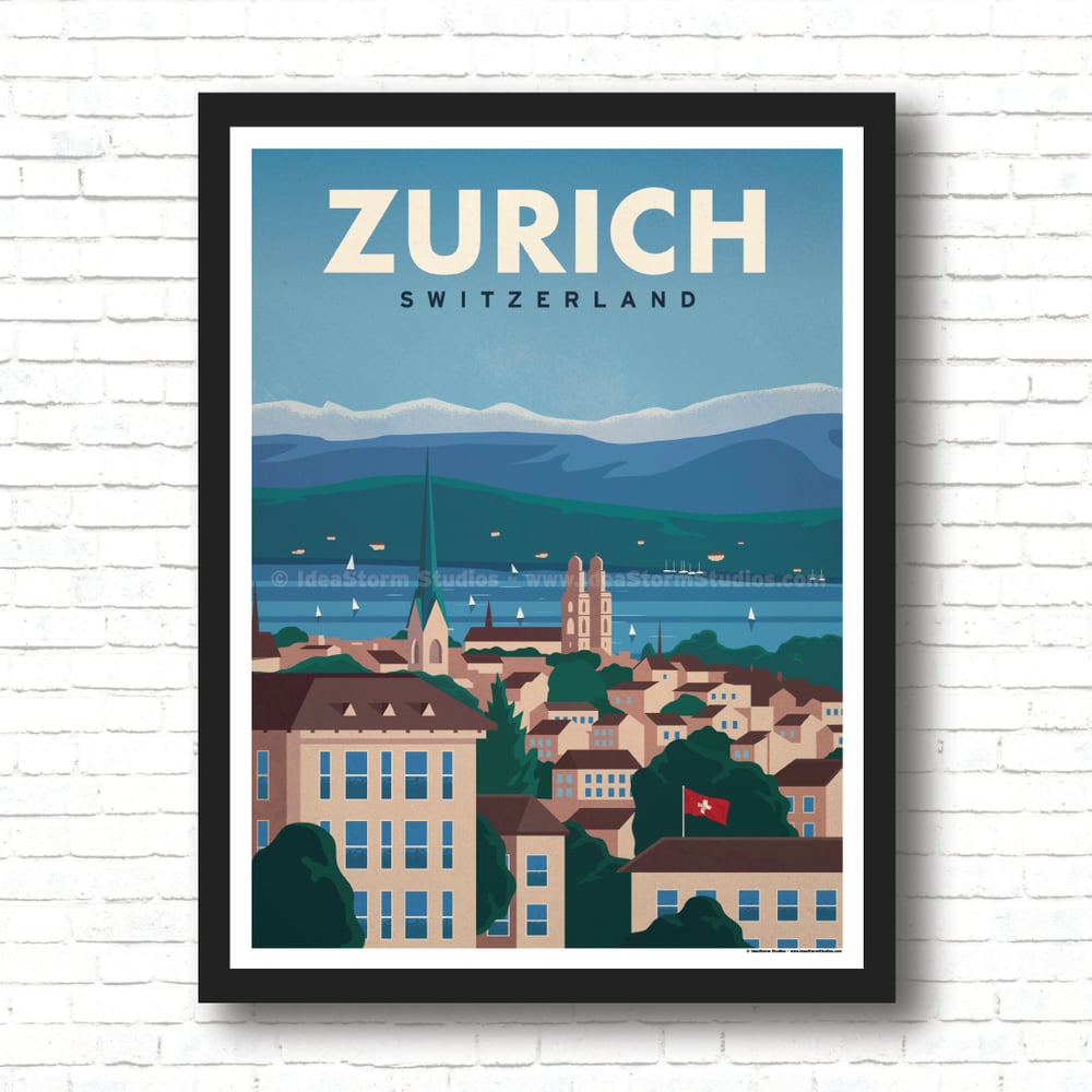 IdeaStorm Studio Store — Zurich Poster