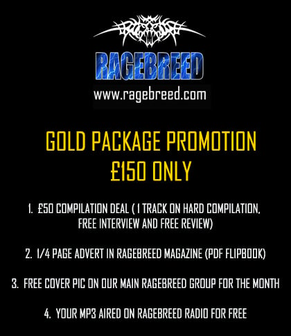 Image of RAGEBREED GOLD PACKAGE PROMOTION