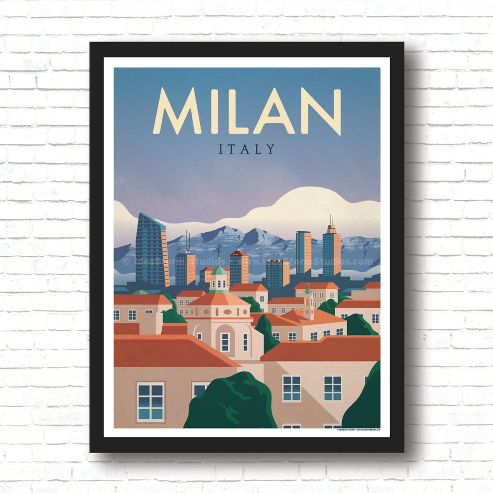 IdeaStorm Studio Store — Milan Poster