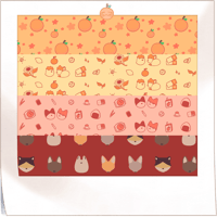 Image 3 of haikyuu • small scrunchies