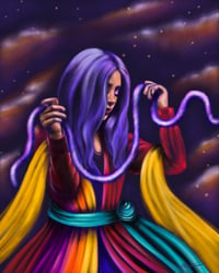 Galactic Dance Print 