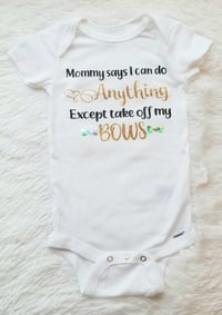 Anything baby bodysuit
