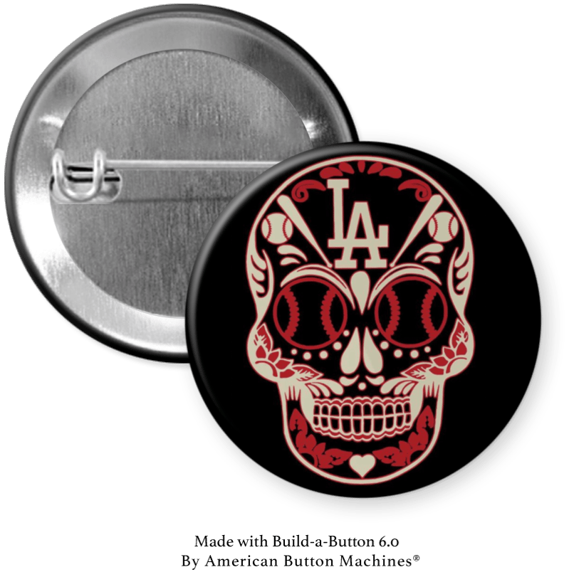Dodgers Calavera Black 