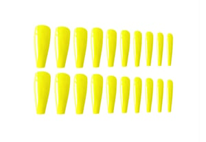 Image of Yellow nails