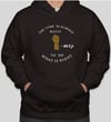 M.A.U.B "The time is always right" limited edition hoodie 