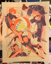 Haikyu!! Risograph Print
