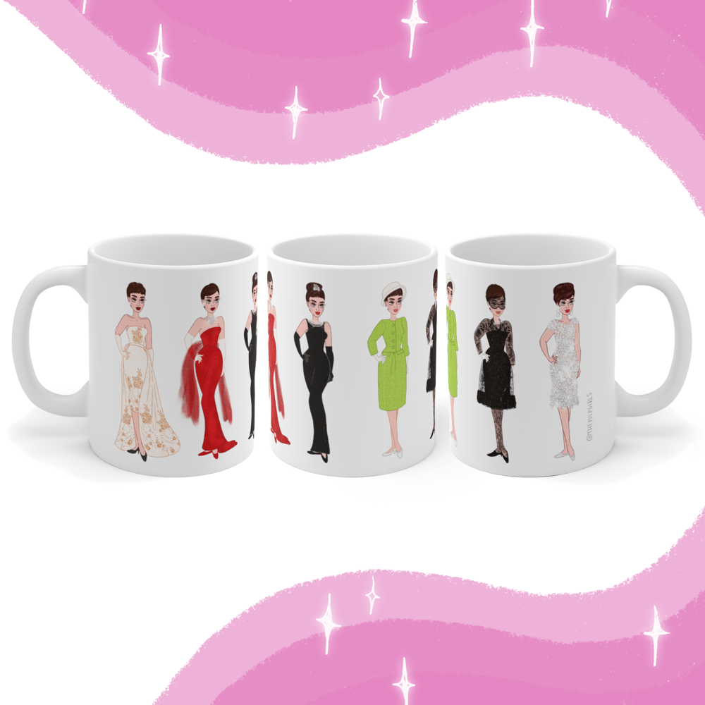 Image of AUDREY HEPBURN MUG