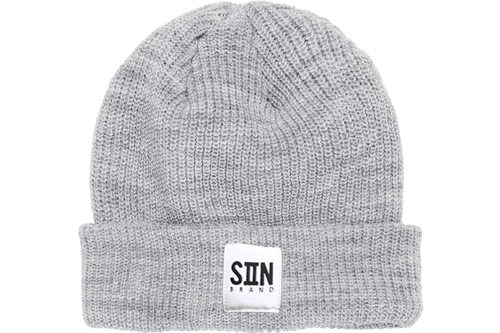 Image of SIIN Patch Knit Beanie 
