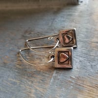 Image 2 of Charming Heart Earrings