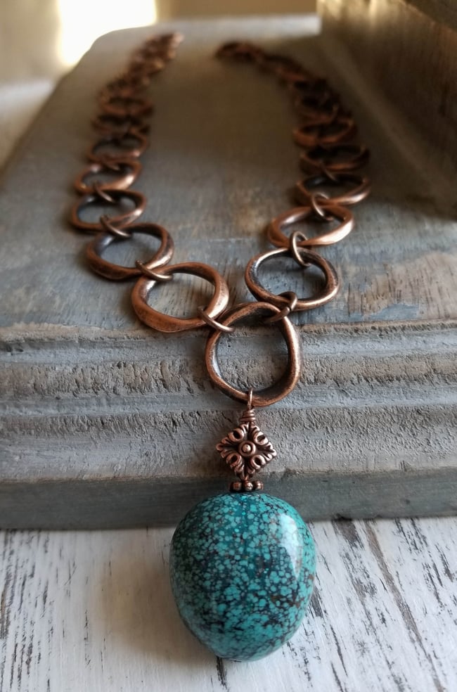 Subtly Southwest Turquoise Necklace